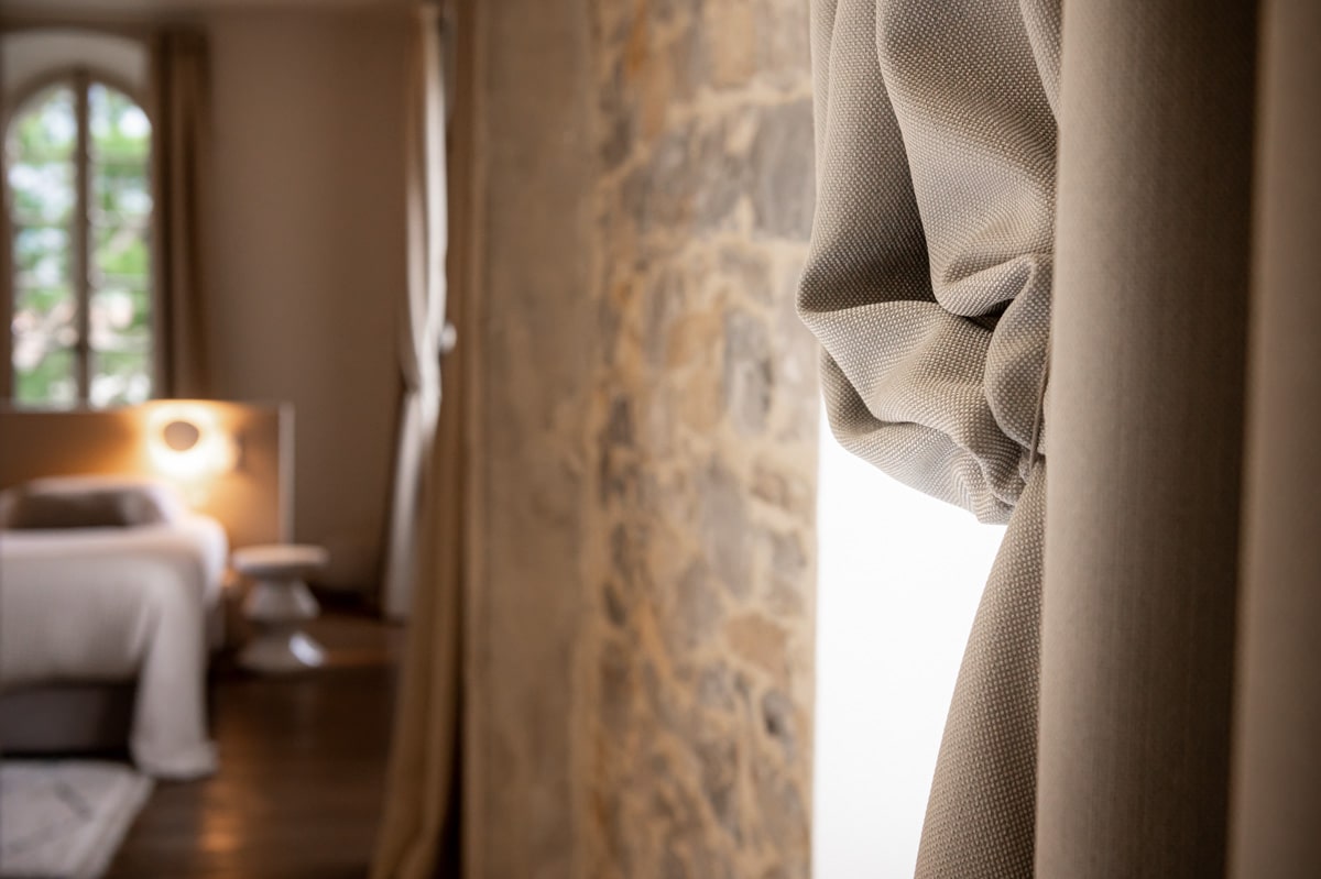 amethyste detail rideau